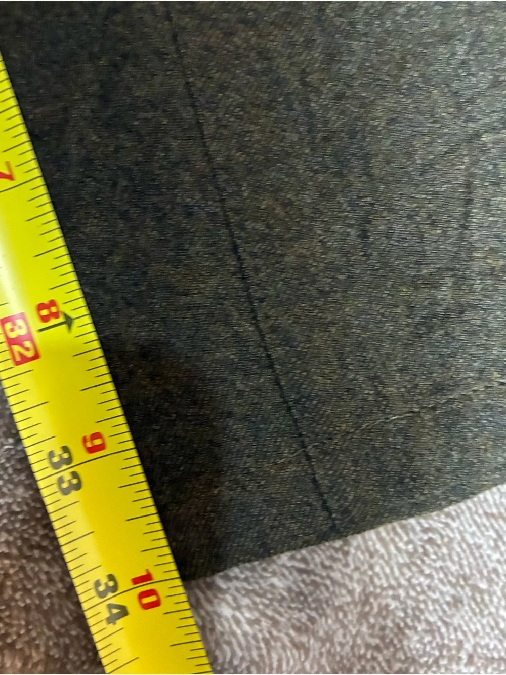 John Varvatos Wool Pants Olive Green Size 32X34 Luxury Trousers Preppy Business